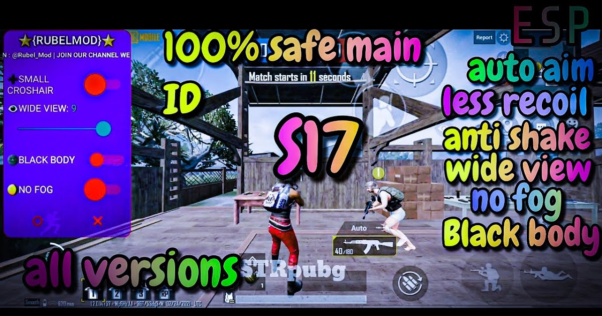 PUBG INJECTOR 1.2.0 FULL ANTI BAN MAIN ID SAFE