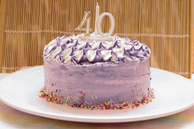 torta 40 años