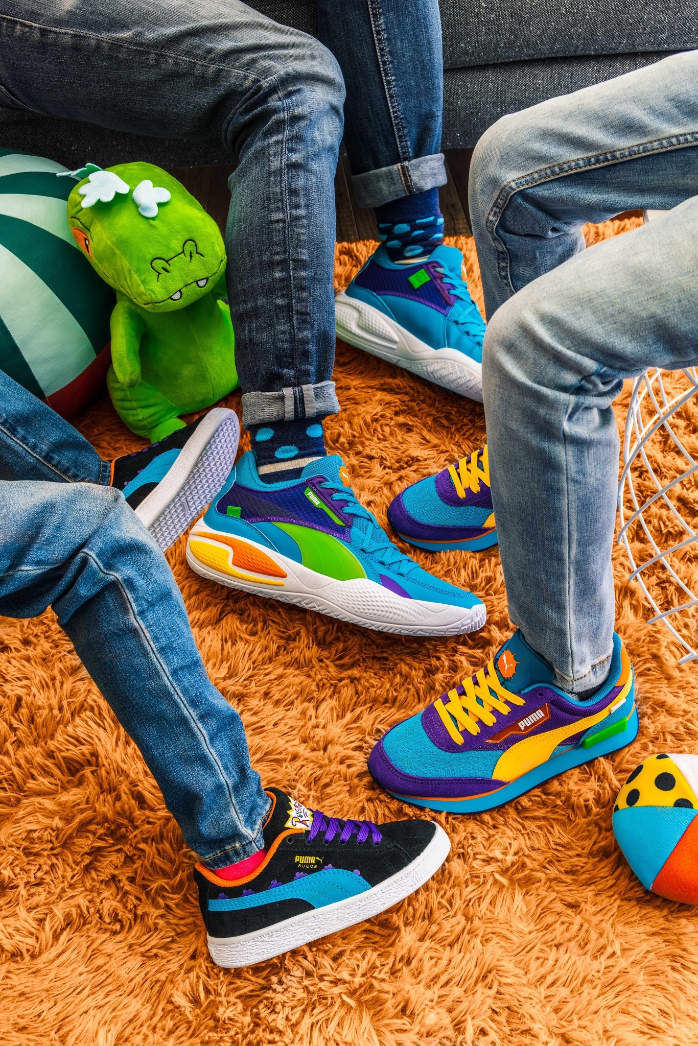 rugrats puma suede