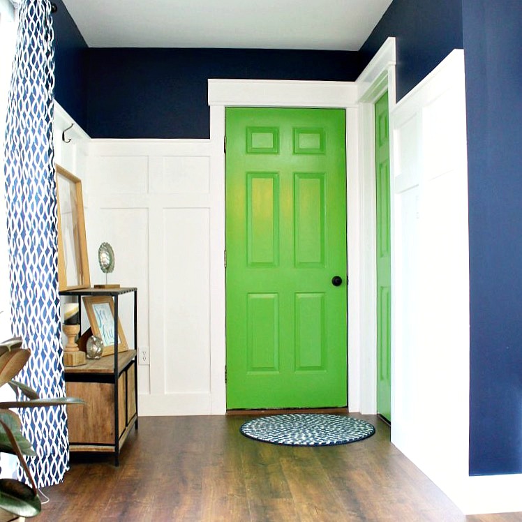 12 Charming Interior Door Colors To Inspire You - Painted Confetti