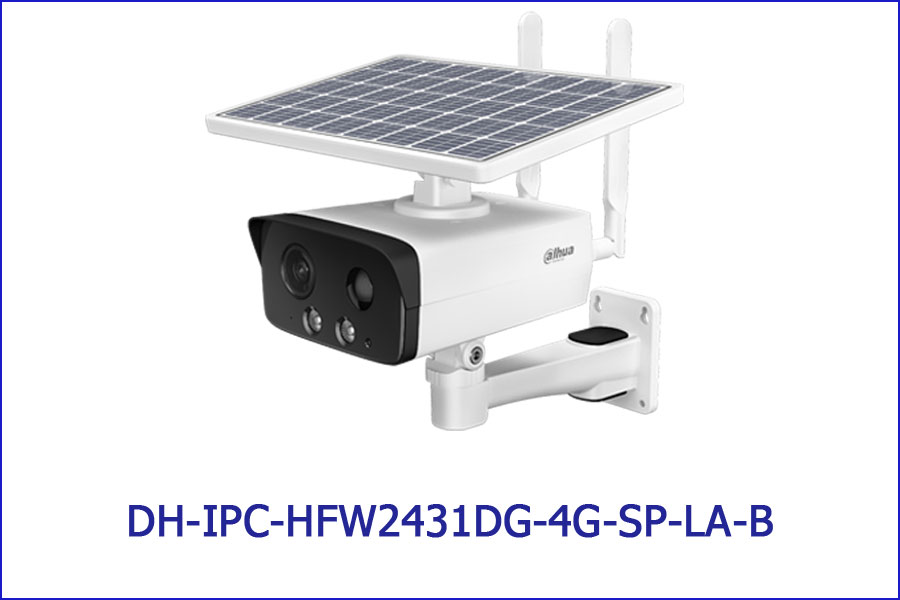 Camera 4G Năng Lượng Mặt Trời Dahua DAHUA DH-IPC-HFW2431DG-4G-SP-LA-B