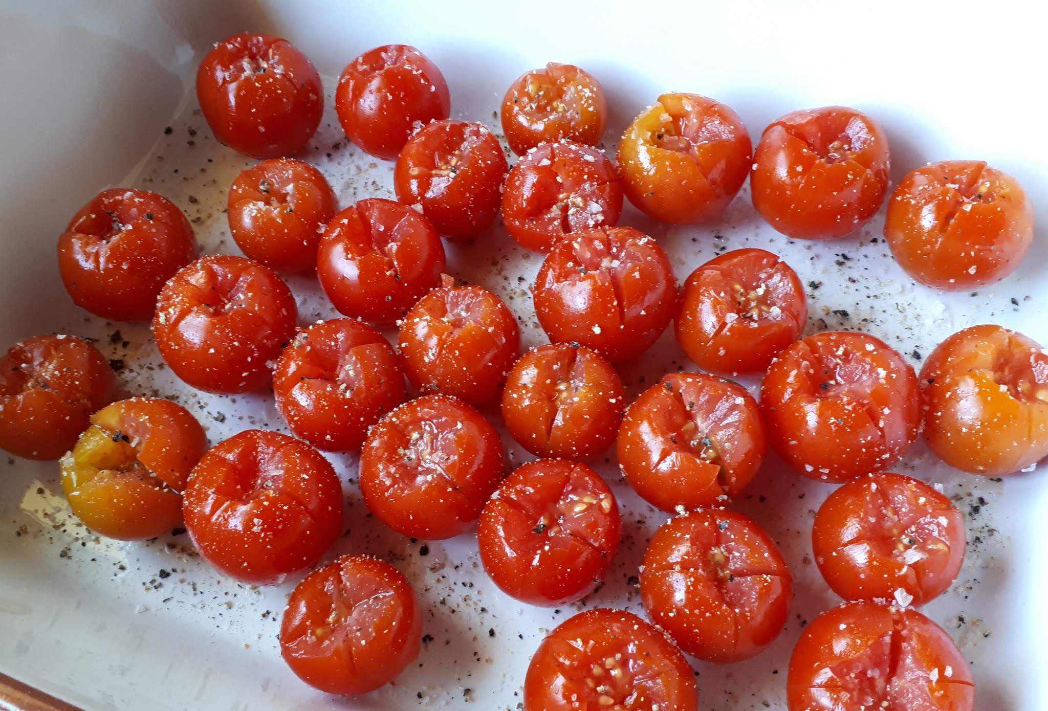SICILIAN VEAL INVOLTINI WITH HERBED RISONI, ROAST TOMATO AND OREGANO SAUCE