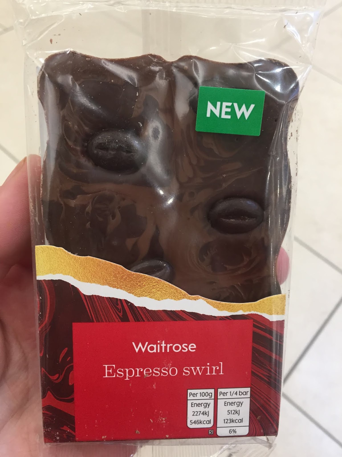 Waitrose Espresso Swirl Chocolate Review (slabgate)