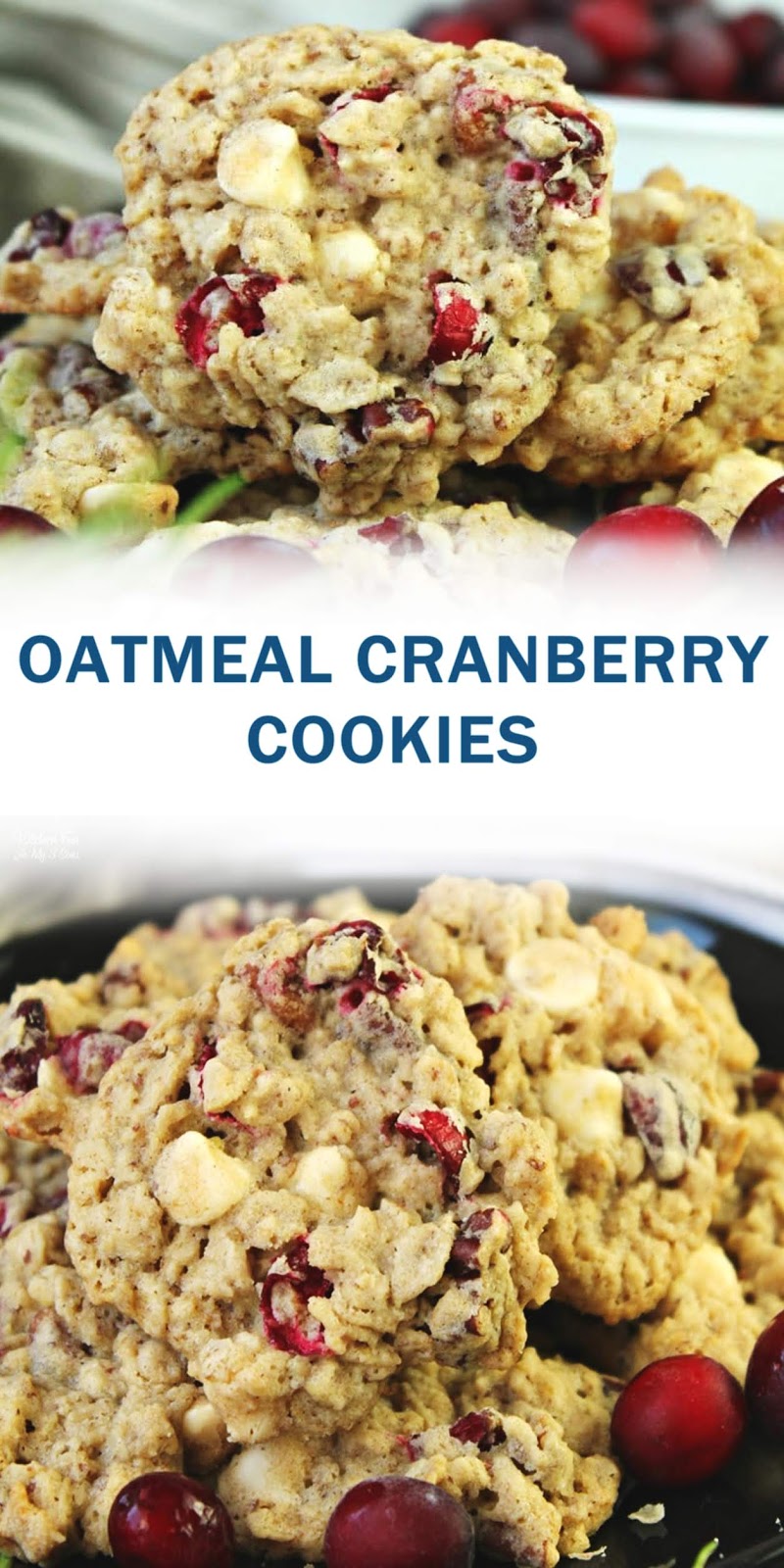 OATMEAL CRANBERRY COOKIES