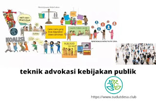 teknik advokasi kebijakan publik