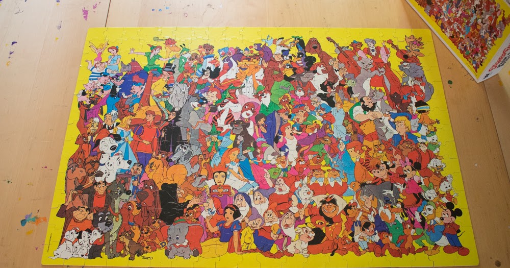 Craft Knife I Bought a Vintage Disney Puzzle off of Ebay