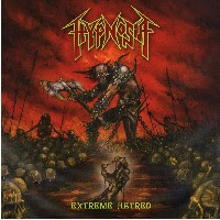 pochette HYPNOSIA extreme hatred, réédition 2021