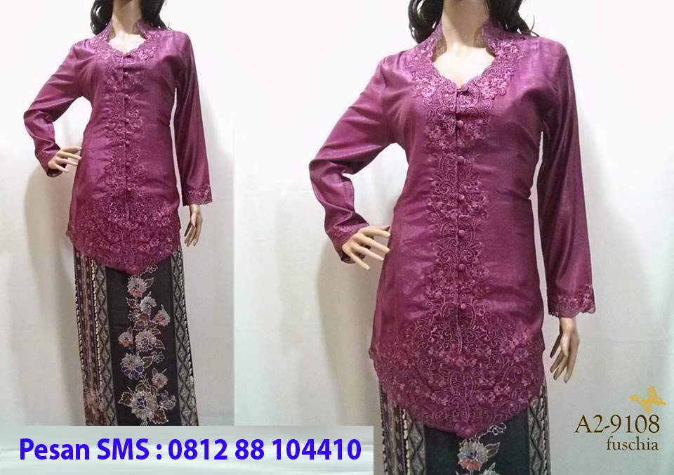 Kebaya Big Size: Kebaya Lengan Panjang A2-9108 Rp.275.000,-