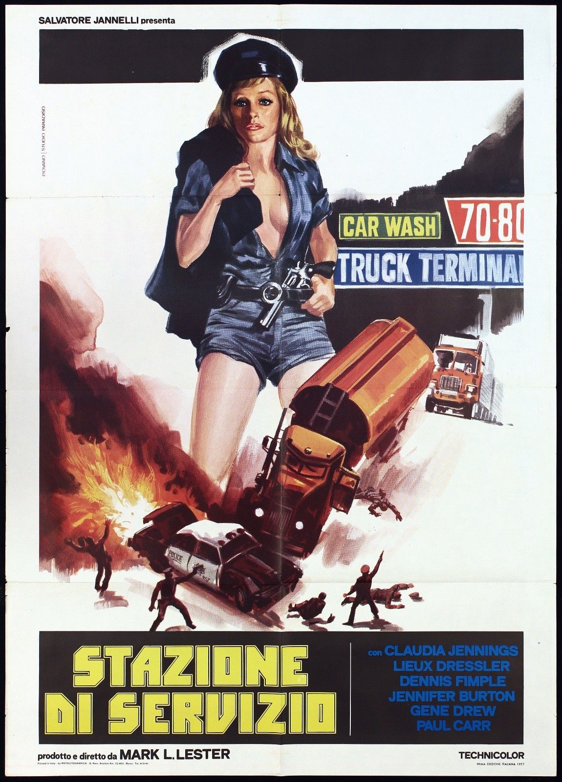 Car Wash 1976 movie poster. Uschi digard