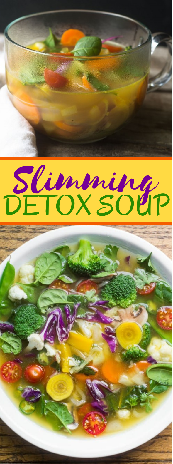 SLIMMING DETOX SOUP #diet #lowcarb SLIMMING DETOX SOUP #diet #lowcarb