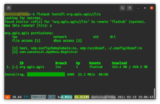 dominoc925 Installing the long term release version of QGIS using