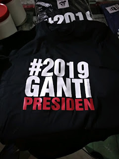 calon pasangan presiden 2019 - Ganti Presiden