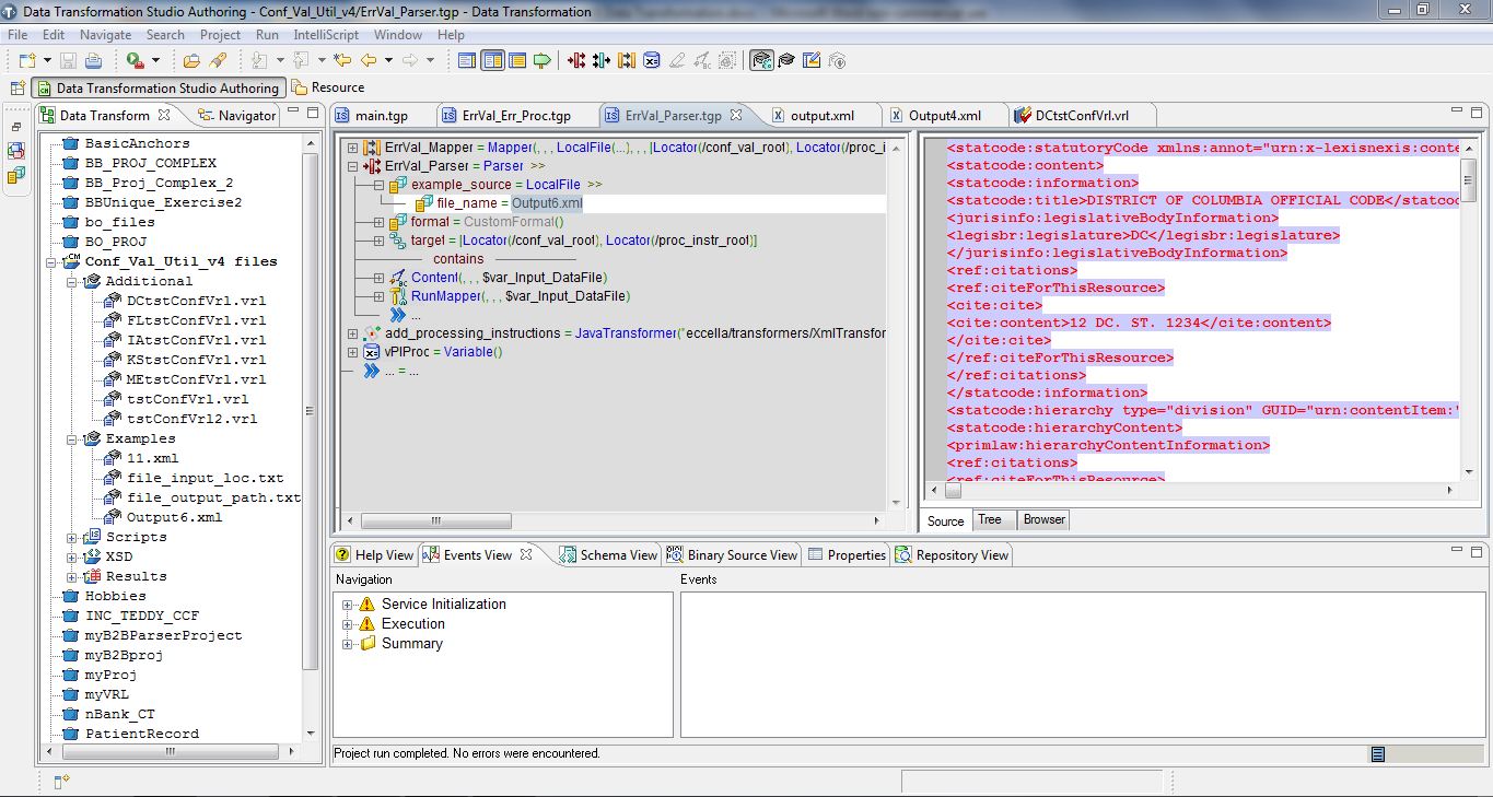 Etched in Black: Informatica B2B Data Transformation: First Look