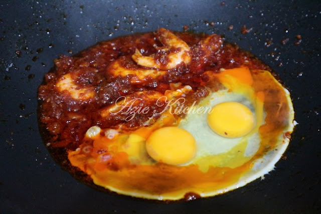 Mee Goreng Azie Kitchen Versi Dengan Telur