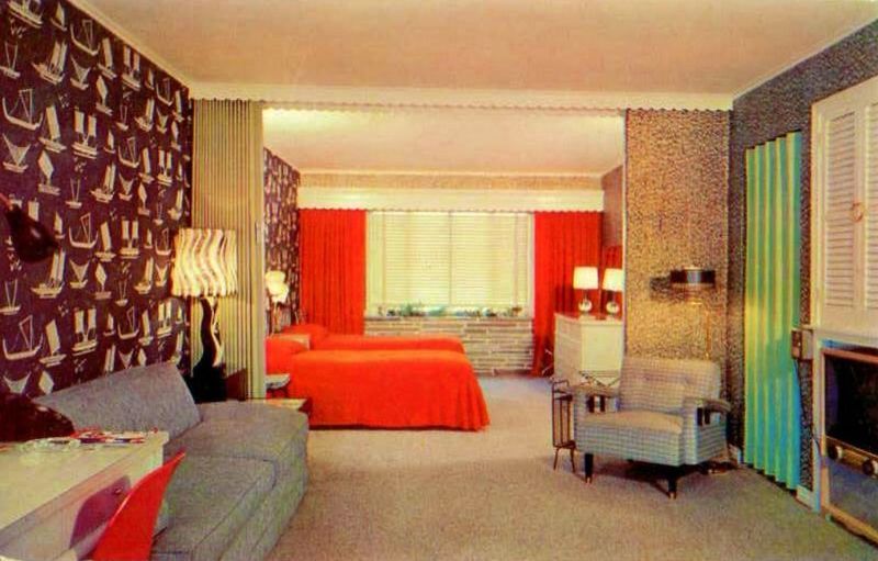 44 Cool Pics Show Bedroom Interior of the 1950s and '60s American