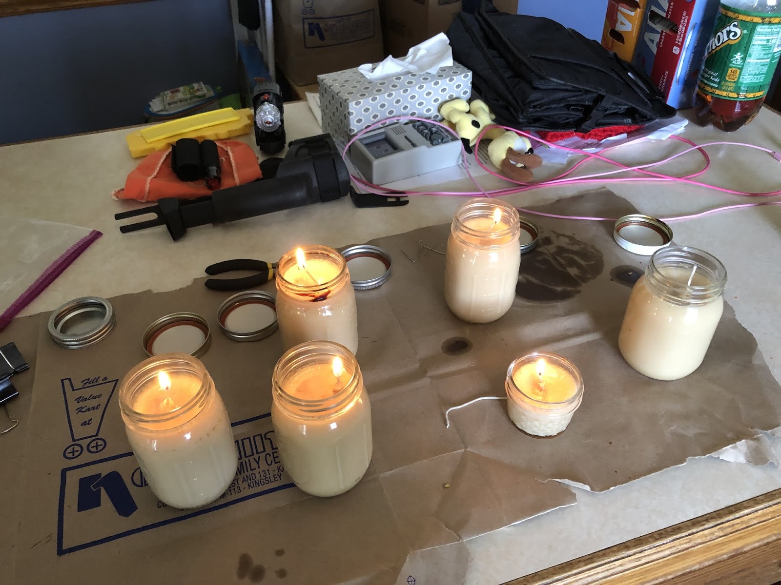 Blue Collar Prepping DIY Bacon Grease Candles