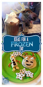 Disney Frozen Sven Sandwiches and Olaf Banana Snowmen #FrozenFun #shop #cbias