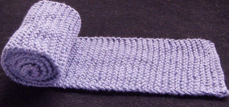 Knit A Garter Stitch Scarf