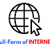 Full Form of INTERNET
