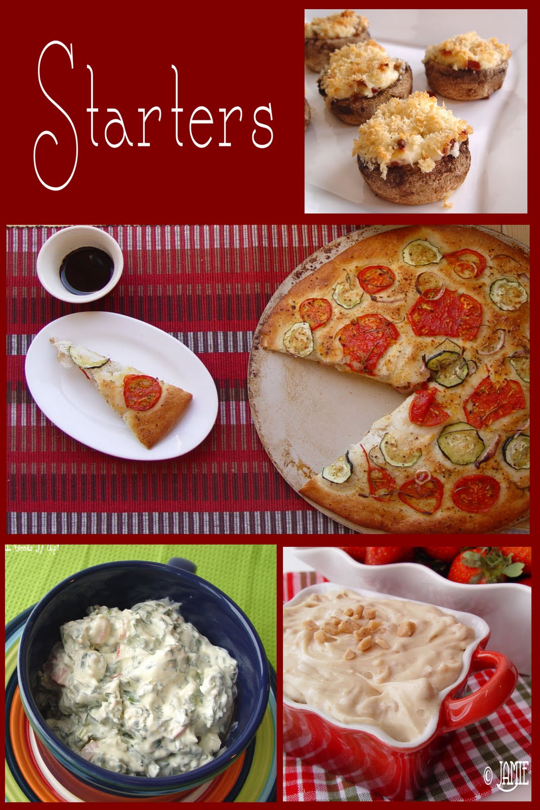 Starters, Sides and Divine Desserts - Jamie Cooks It Up