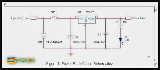 skema rangkaian power bank sederhana skema rangkaian power bank sederhana