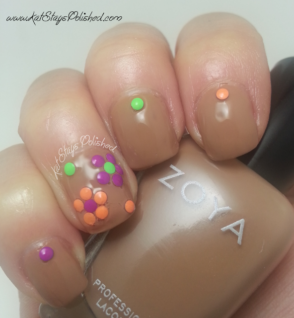 kkCenterHK - Neon Nail Studs - Zoya Flynn | Flower Nail Art