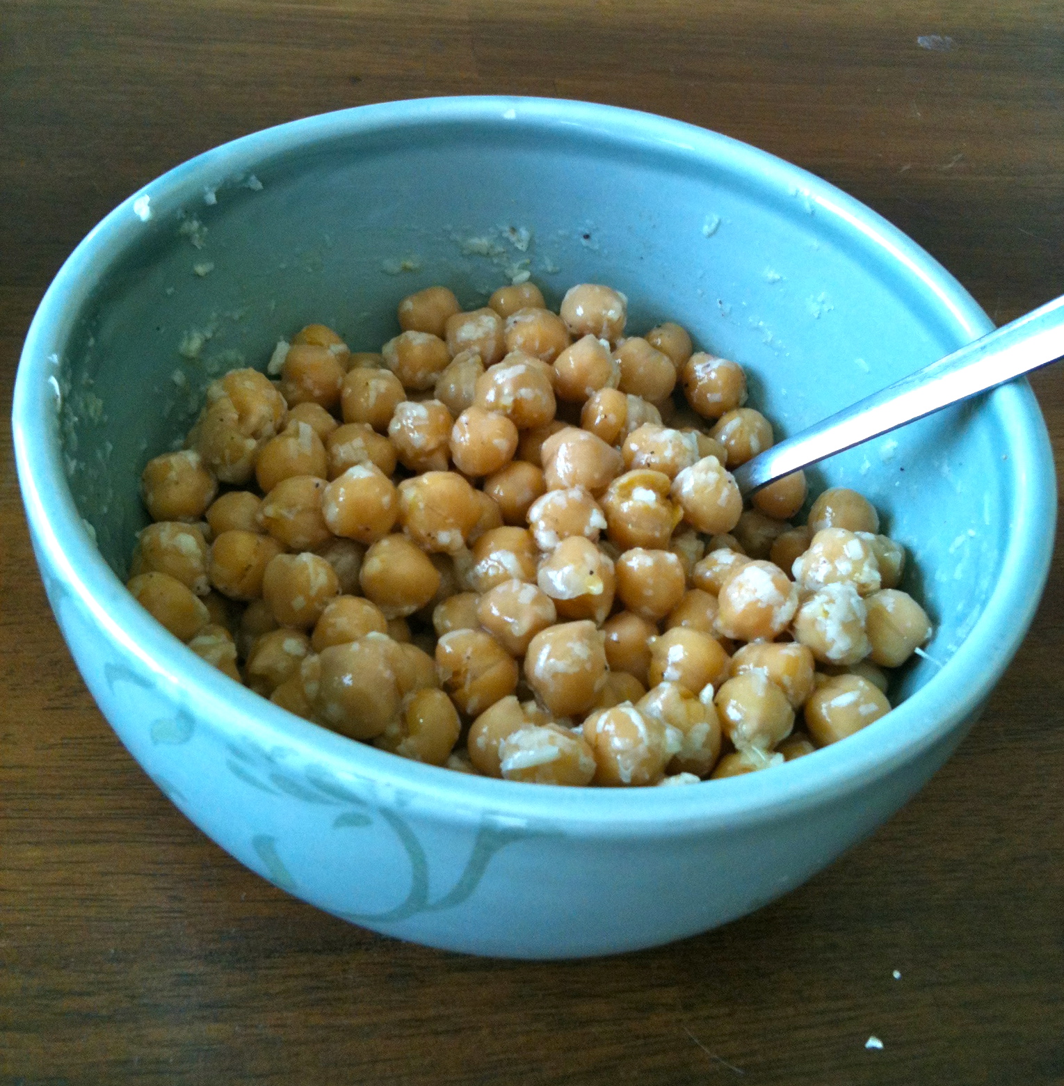 Salted Spoon Parmesan and Lemon Chickpeas and the Vacation Recovery