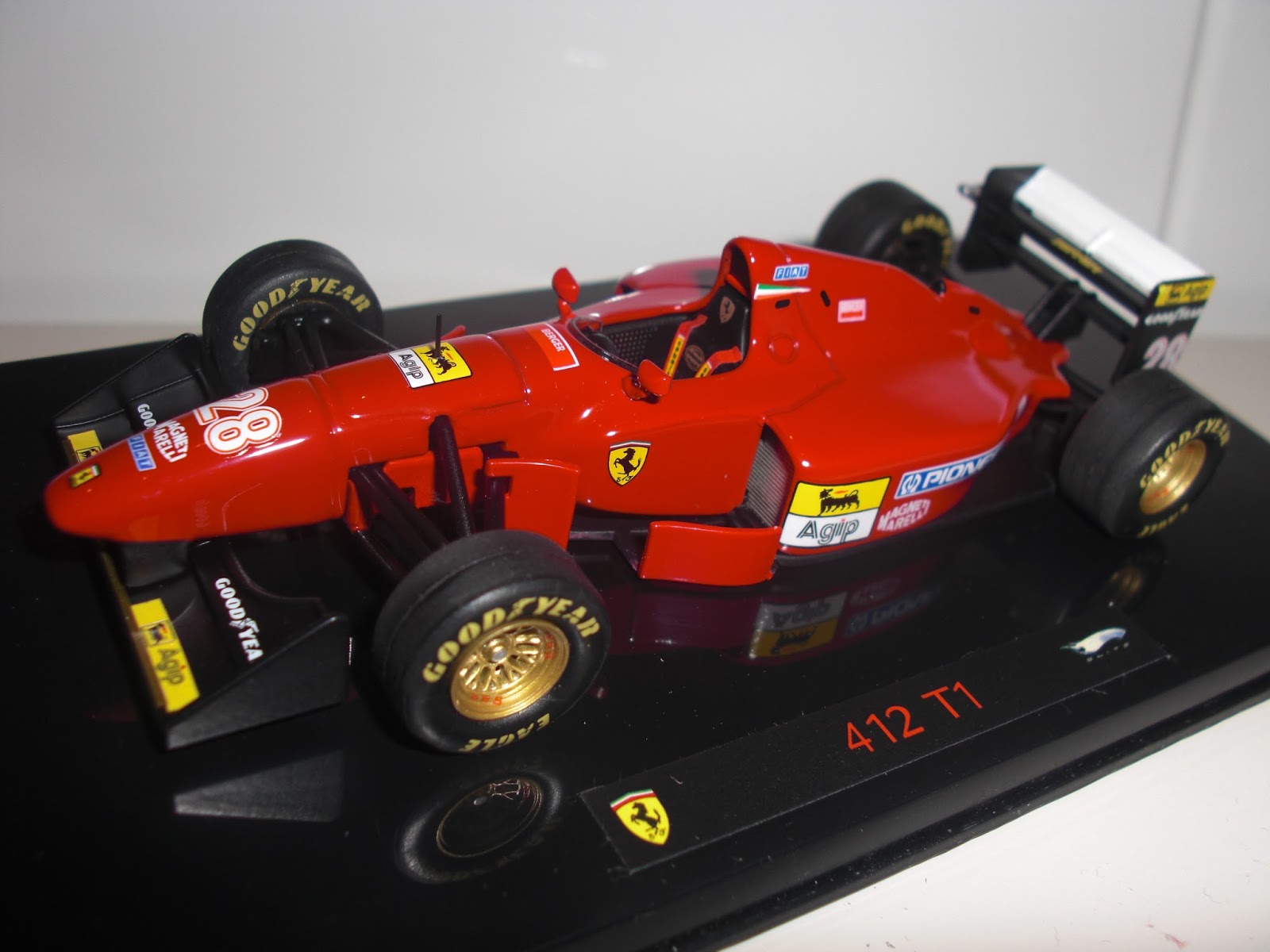 Ferrari 412 T2 Berger N°28 Evrat 87 échelle 1/87, Neuve En Boîte