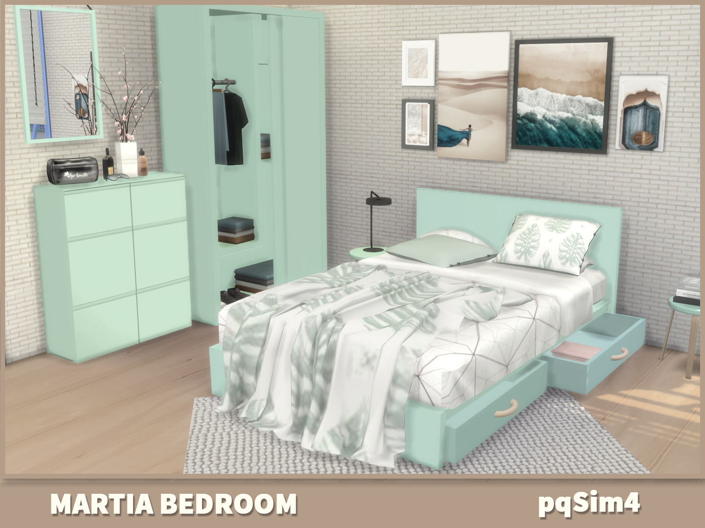 Martia Bedroom The Sims 4 Custom Content
