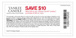 yankee candle coupons