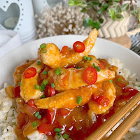 gambas veganas picantes