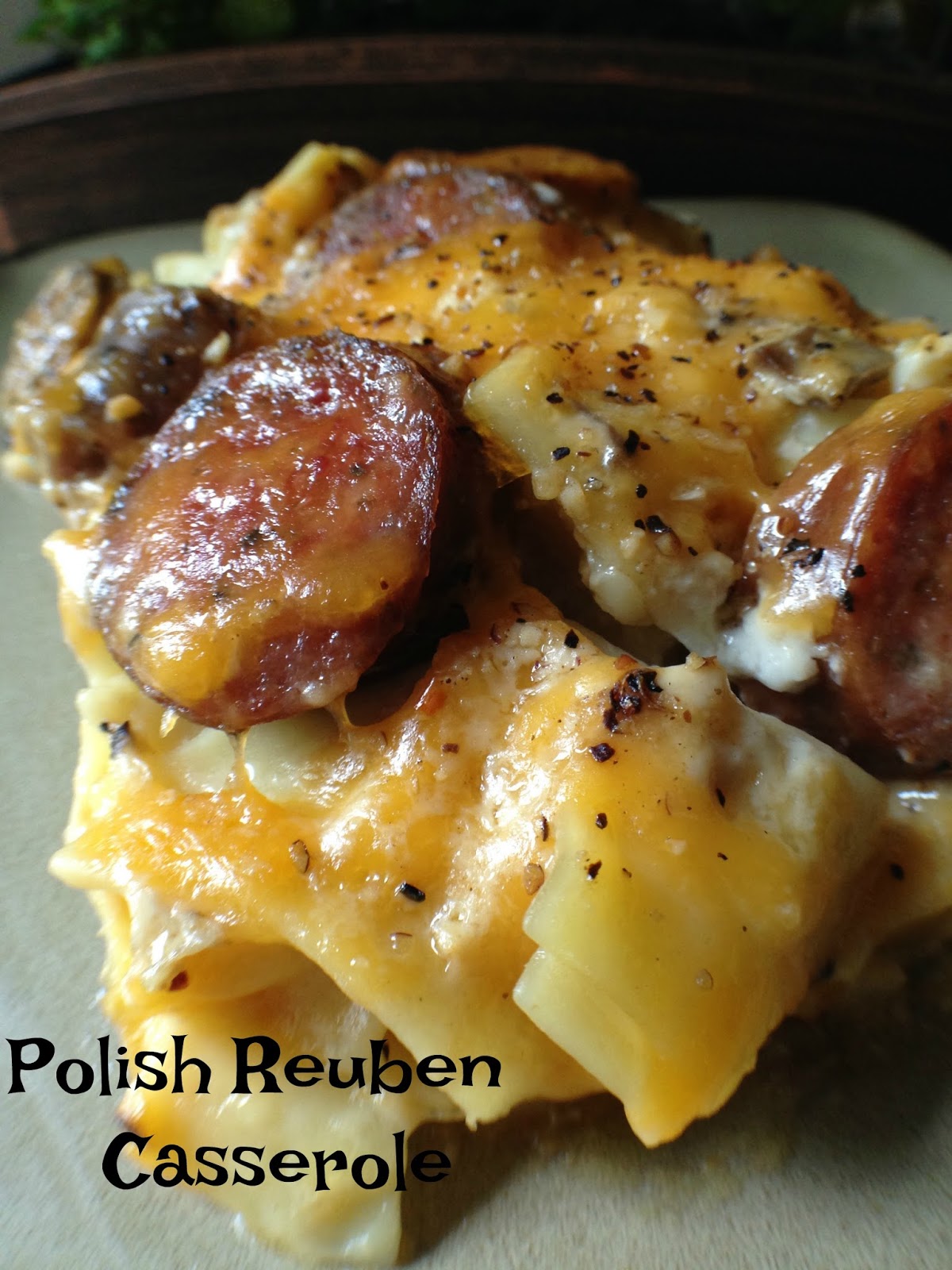 Turnips 2 Tangerines Polish Reuben Casserole with Homemade Marble Rye