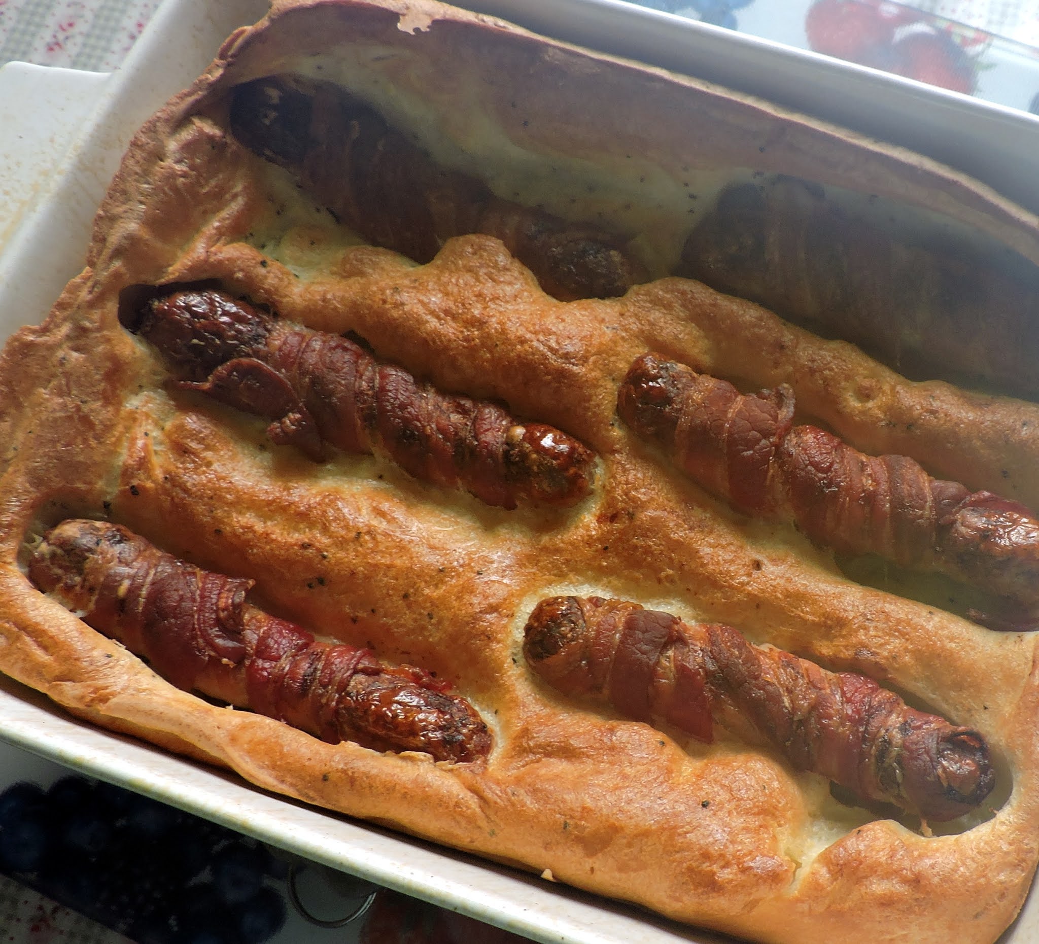 Bacon & Sausage Toad in the Hole The English Kitchen