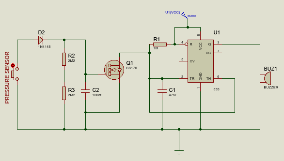 ALARM SYSTEM CIRCUIT DIAGRAM