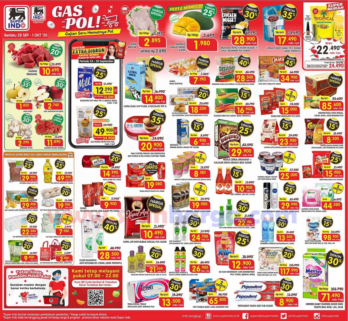 √ Promo SUPERINDO Weekday √ 5 8 Oktober 2020 scanharga Harga