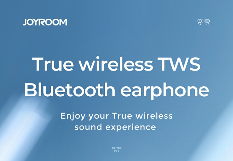 JOYROOM JR-T03S Pro - ANC – 360mAh New Upgraded TWS Wireless Bilateral Bluetooth Earbuds online in Pakistan