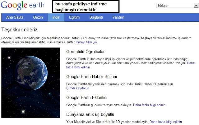 Google earth ücretsiz indir 2018