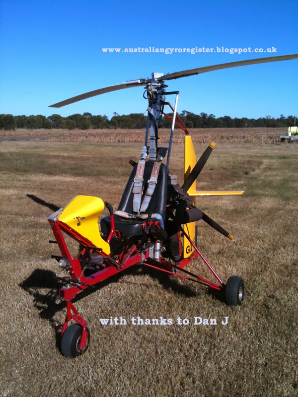 Australian Gyro Register Gyrocopters in Australia Registrations