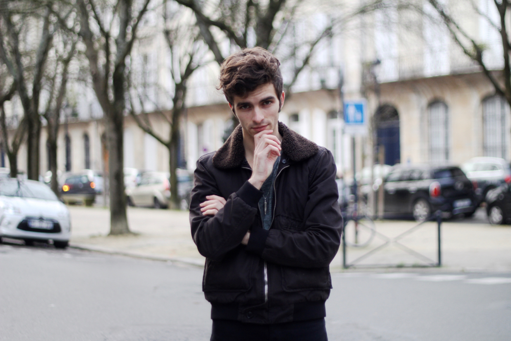 BLOG-MODE-HOMME_APC_jeans-petit-standard_april77-blouson_churchs-leyton_royalties-chaussettes-bordeaux-style_scotch-and-soda