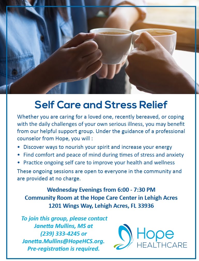 FGCU Graduate Programs in Counseling Self Care and Stress
