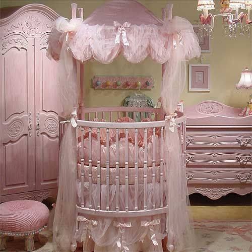 New Born Kids Round Nursery Beds3