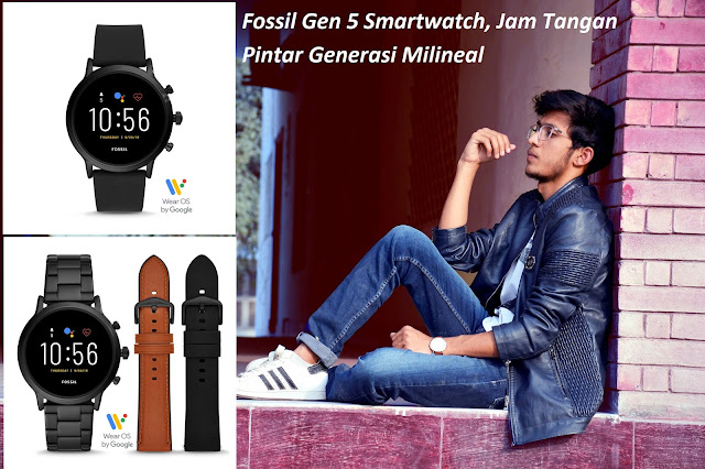 Fossil Gen 5 Smartwatch, Jam Tangan Pintar Generasi Milineal