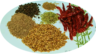 homemade pure spices powder