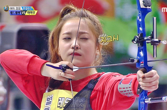 양궁하는 레드벨벳 | 인스티즈