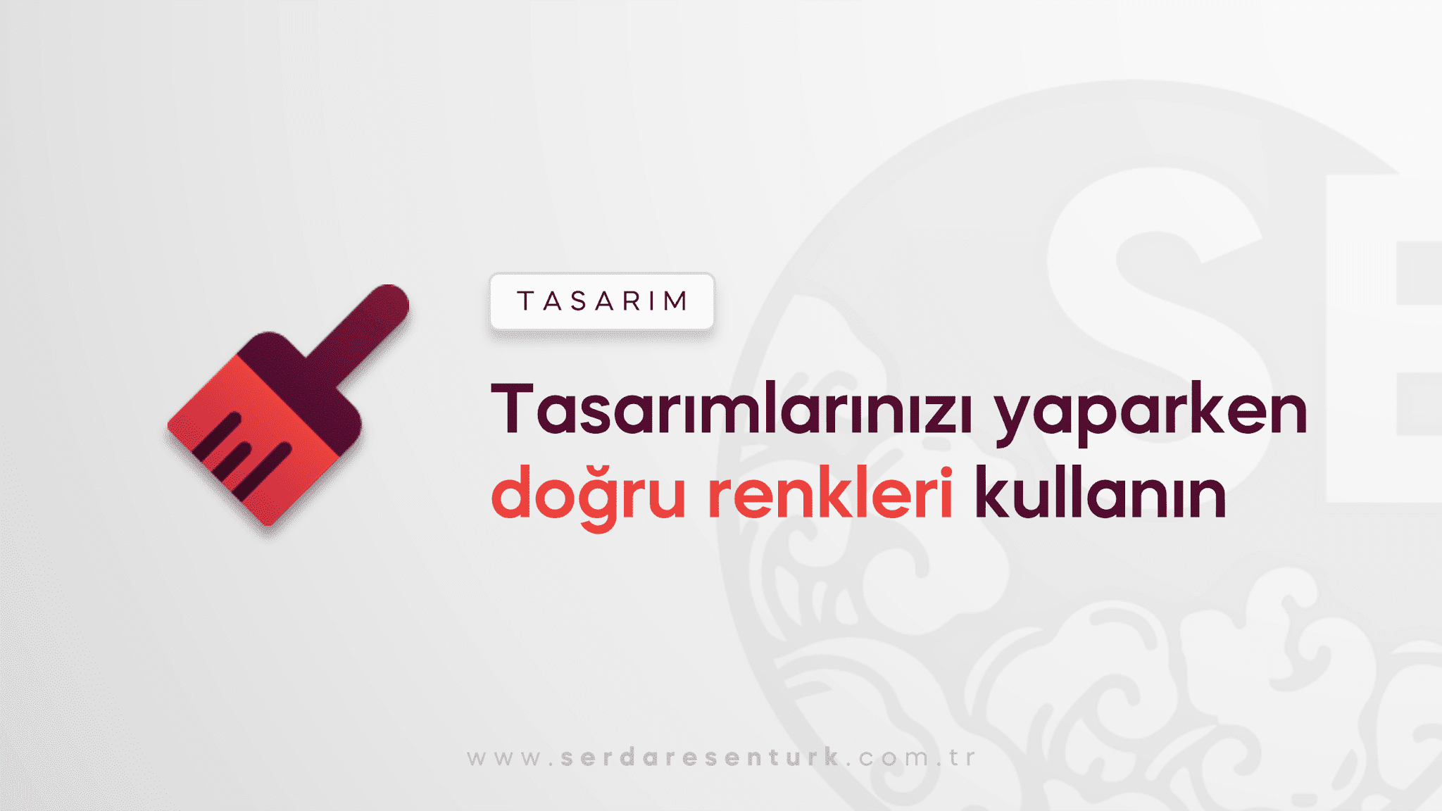 Tasarımlarınızı yaparken doğru renkleri kullanın