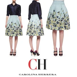 Queen Letizia Style CAROLINA HERRERA Dress