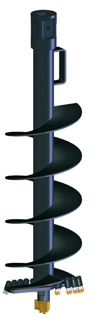 Auger Gear Image: Auger Drill Attachment