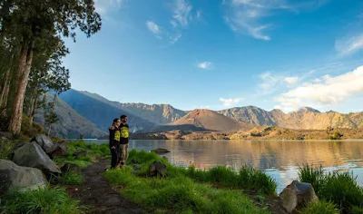 Danau Segara Anak 2000 meter Gunung Rinjani