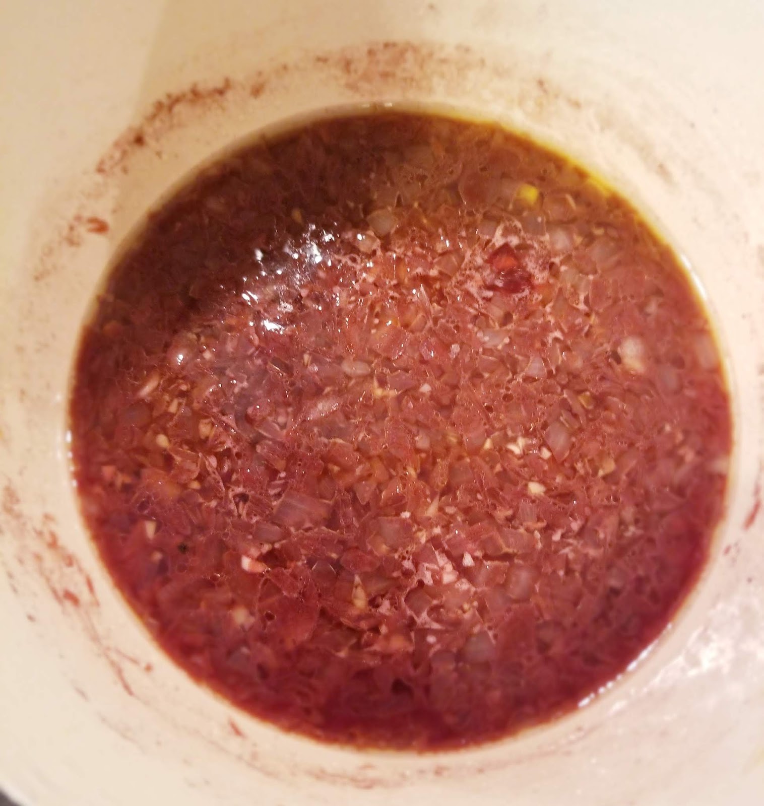BORDELAISE SAUCE, A FANCY WAY OF SAYING A RED WINE REDUCTION SAUCE