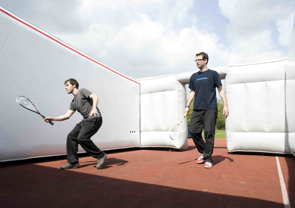 Squash Windsor Squash & Fitness The Inflatable Squash Court